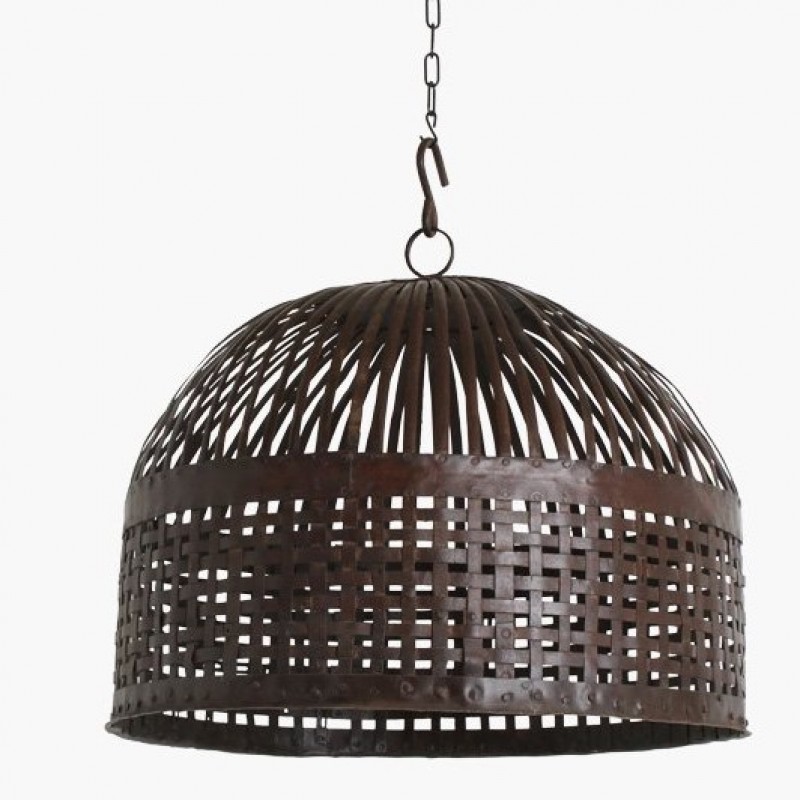 IRON BASKET LAMP - HANGING LAMPS